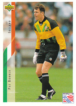 Pat Bonner Republic of Ireland Upper Deck World Cup 1994 Eng/Ita #166